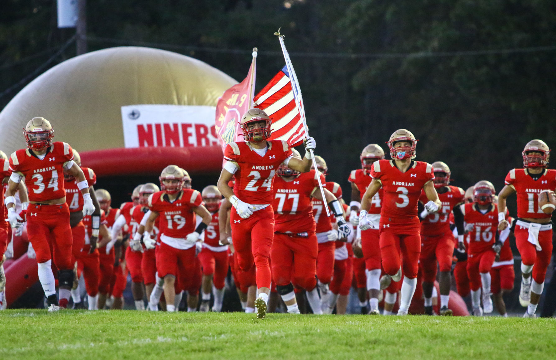 Gallery: Highland at Andrean football